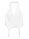 Kiki De Montparnasse Suiting Garter Vest