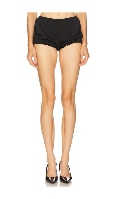 Kiki De Montparnasse Tiered Bloomer In Black