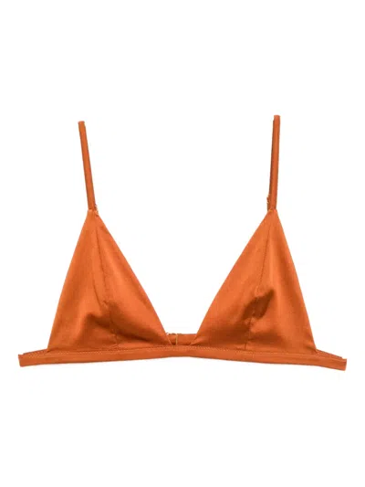 Kiki De Montparnasse Tous Les Jours Bra In Orange