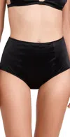 Kiki De Montparnasse Tous Les Jours High-waisted Briefs In Black