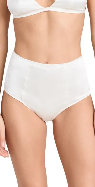 Kiki De Montparnasse Tous Les Jours High Waist Panty Ivory
