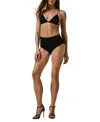 Kiki De Montparnasse Tous Les Jours High Waist Panty In Black