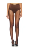 Kiki De Montparnasse Tous Les Jours High Waist Panty In Mink