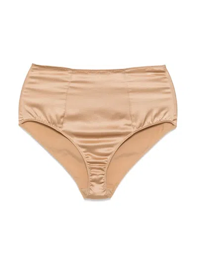 Kiki De Montparnasse Tous Les Jours Panty In Brown
