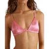 Kiki De Montparnasse Tous Les Jours Soft Bra In Pink