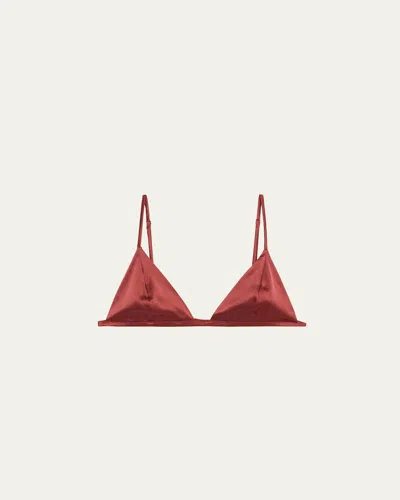 Kiki De Montparnasse Tous Les Jours Soft Wireless Triangle Bra In Pink