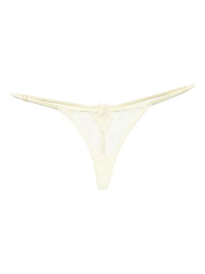 Kiki De Montparnasse Vinca G-string In Yellow