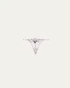Kiki De Montparnasse Violet Floral-embroidered Tulle Thong In Purple