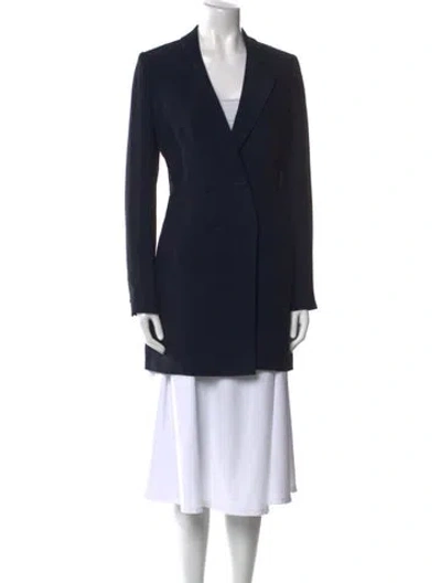 Pre-owned Kiki De Montparnasse V-neck Mini Dress W/ Tags In Blue