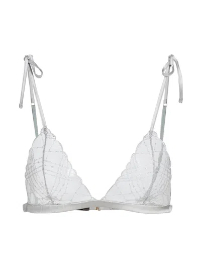 Kiki De Montparnasse Women's A Pois Embroidered Soft Bra In Multi