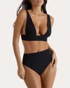 Kiki De Montparnasse Echauffe Swim Tetine Bikini Top In Black