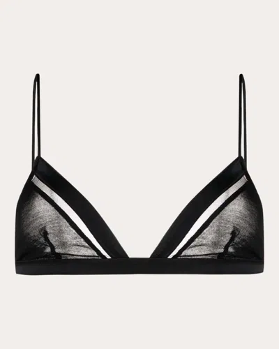 Kiki De Montparnasse Intime Soft Bra In Black