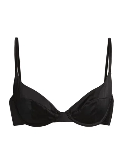 Kiki De Montparnasse Women's Tous Les Jours Demi Bra In Black