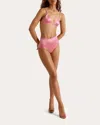 Kiki De Montparnasse Tous Les Jours Soft Wireless Triangle Bra In Pink