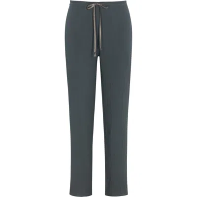 Kikijuju Women's Jazzy The Beachy Pants- Dusky Blue Grey