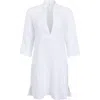 Kikijuju Women's Juju-the Modern Kaftan- White In White