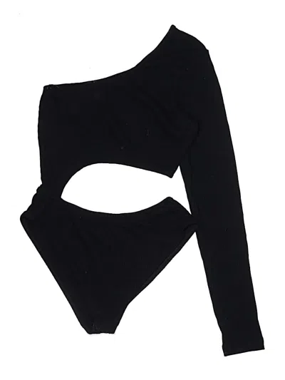 Pre-owned Kikiriki Bodysuit In Black