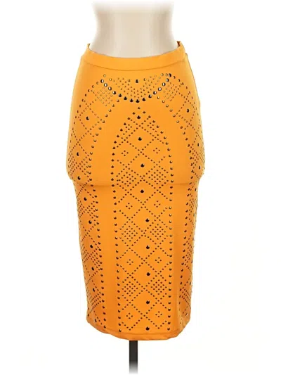 Pre-owned Kikiriki Casual Skirt In Orange