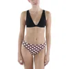 Kikirio Womens Reversible Bikini Swim Bottom Separates In Silver