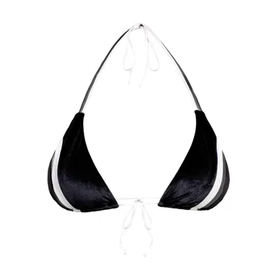 Kikki-g Swimwear Women's Black Carmen Bikini Top
