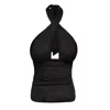Kikki-g Swimwear Women's Black Rose Tankini In Black