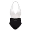 Kikki-g Swimwear Women's Black / Silver Kiva Swimsuit Black Silver In Black/silver