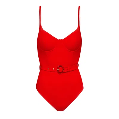 Kikki-g Swimwear Women's Gigi One Piece Red
