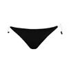 Kikki-g Swimwear Women's Josie Bikini Black Silver Bottom In Black