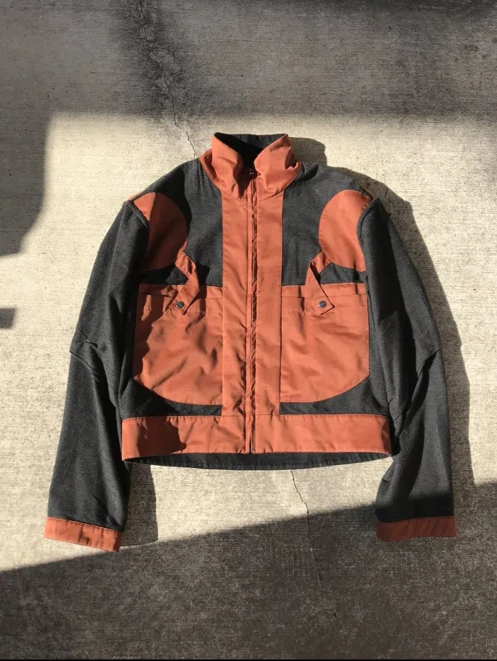 Pre-owned Kiko Kostadinov 00052018 Triple Dart Reversible Jacket