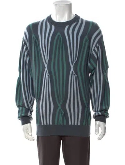 Pre-owned Kiko Kostadinov 2025 Cashmere Pullover W/ Tags In Blue
