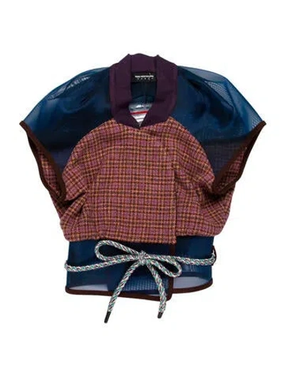 Pre-owned Kiko Kostadinov 2025 Virgin Wool Jacket W/ Tags In Pink