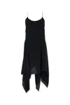 Kiko Kostadinov Twist-detail Asymmetric Minidress