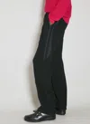 Kiko Kostadinov Agathon Contrast Panel Pants In Black