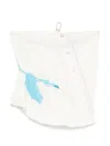 Kiko Kostadinov Alec K-dart Gaite Scarf In White
