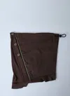 Kiko Kostadinov Brown Alec K-dart Gaiter Scarf In Brown