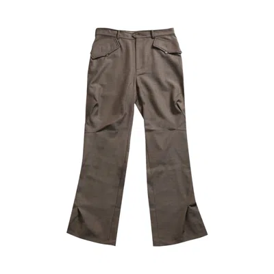 Pre-owned Kiko Kostadinov Alec K-dart Trouser 'brown Oak' | Men's Size 50