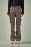 Kiko Kostadinov Alec K-dart Trouser Herringbone Wool In Brown