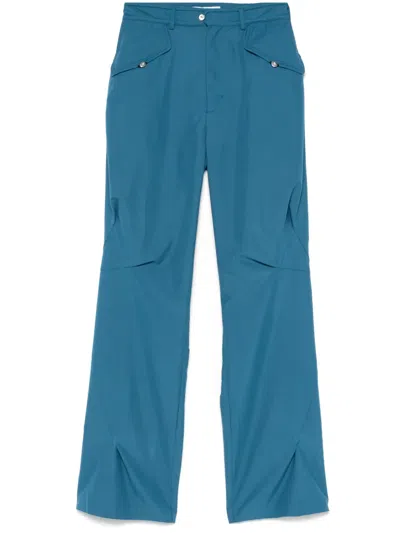 Kiko Kostadinov Alec K-dart Trousers In Blau