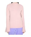 Kiko Kostadinov Arc Knitted Jumper In Pink