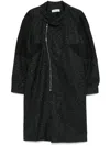 Kiko Kostadinov Babraham Coat In Schwarz