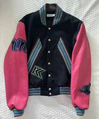 Pre-owned Kiko Kostadinov Baseball Jersey Pink In Black Pink