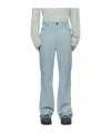 Kiko Kostadinov Blue Ohne K-dart Trousers In Blue