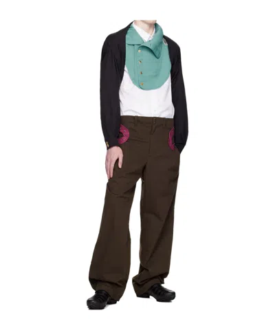 KIKO KOSTADINOV BELT LOOP CASUAL PANTS