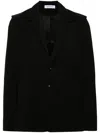 Kiko Kostadinov Buttoned Single-breasted Blazer In Schwarz