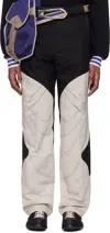 Kiko Kostadinov Panelled Design Trousers In White