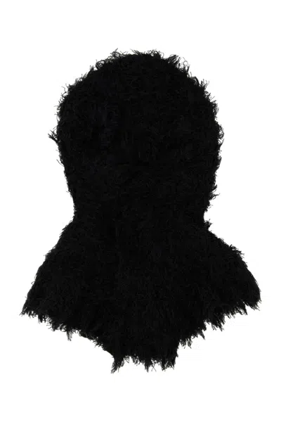 KIKO KOSTADINOV BLACK CARLA BALACLAVA HAT