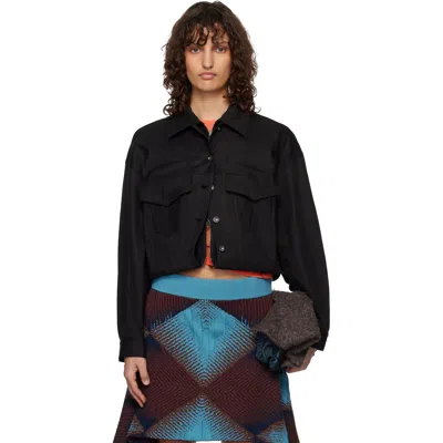 Kiko Kostadinov Black Centennial Jacket