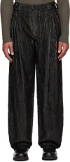 Kiko Kostadinov Black Halics Trousers In Black