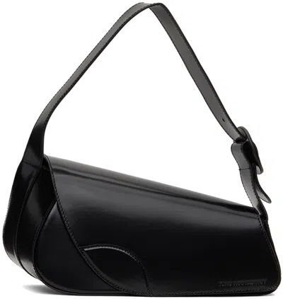 Kiko Kostadinov Black Large Trivia Bag In Abyss Black