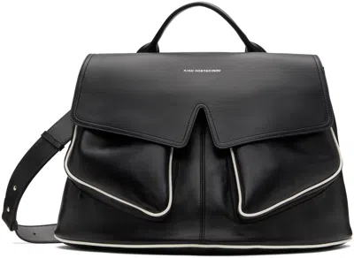 Kiko Kostadinov Black Mezulari Bag In Onyx Black